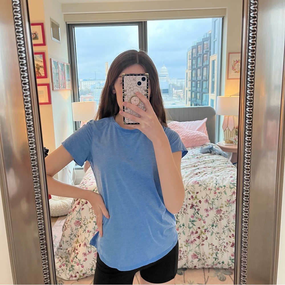 Blue Athletic Tee
